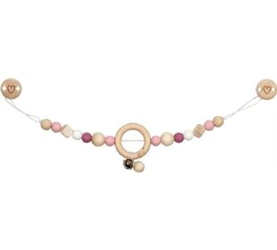 Goki Kinderwagenkette Herz mit Clip