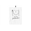 LA VIDA Geschirrtuch Mit Liebe 50x70cm