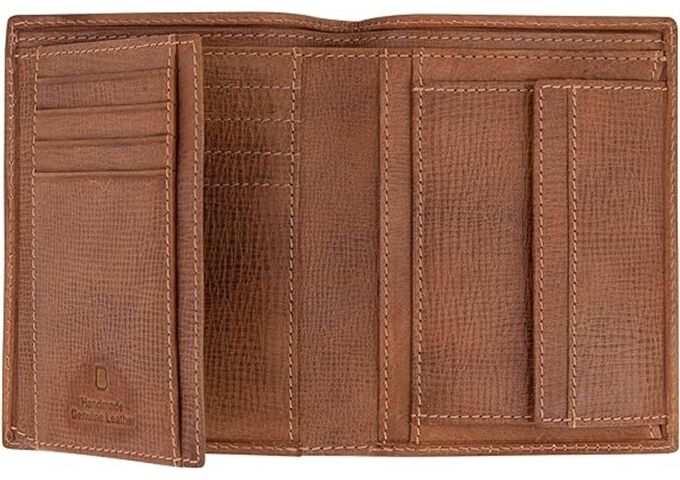 Camel Salo,Wallet, cognac