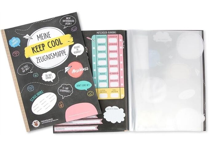TRENDHAUS Zeugnismappe Keep Cool