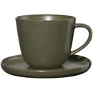 ASA coppa Kaffeetasse mit Unterteller,nori