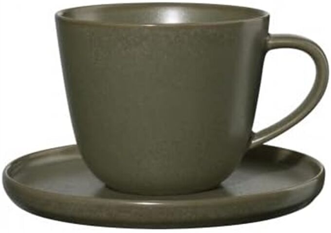 ASA coppa Kaffeetasse mit Unterteller,nori