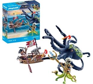 Playmobil Kampf gegen den Riesenoktopus