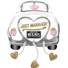amscan Folienballon Hochzeit Auto Just married