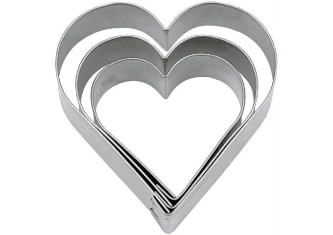 Städter Herz ø 4 / 5 / 6 cm glatt