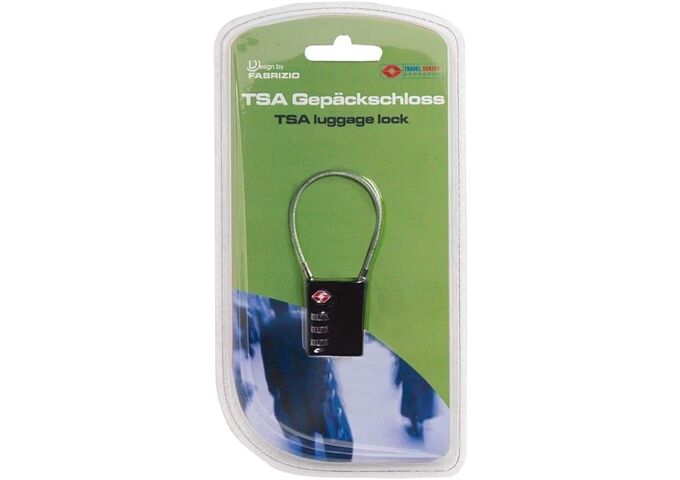 Fabrizio TSA-SCHLOSS CABLELOCK 3x4x1 SCHWARZ