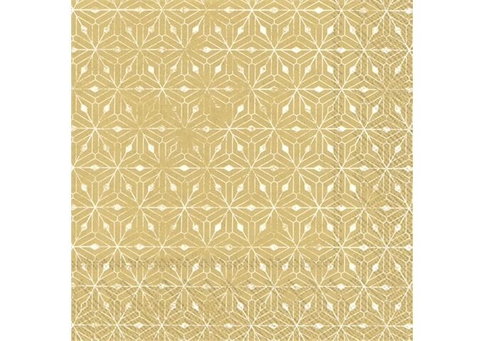 ihr Ideal Home Range CRYSTAL ORNAMENTS gold Lunch-Servietten