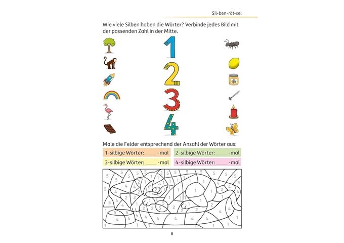 Hauschka Verlag Mein Rätselblock Deutsch 2.Klasse