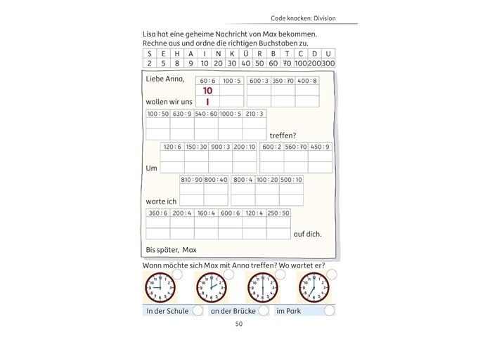 Hauschka Verlag Mein Rätselblock Mathe 3.Klasse