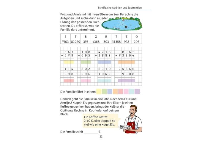 Hauschka Verlag Mein Rätselblock Mathe 4.Klasse