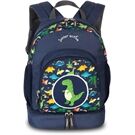 Fabrizio Kinderrucksack Bodenfach Brustgurt dunkelblau