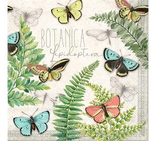 ihr Ideal Home Range FARFALLE cream Cocktail-Servietten