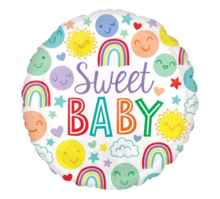 amscan Folienballon Sweet Baby