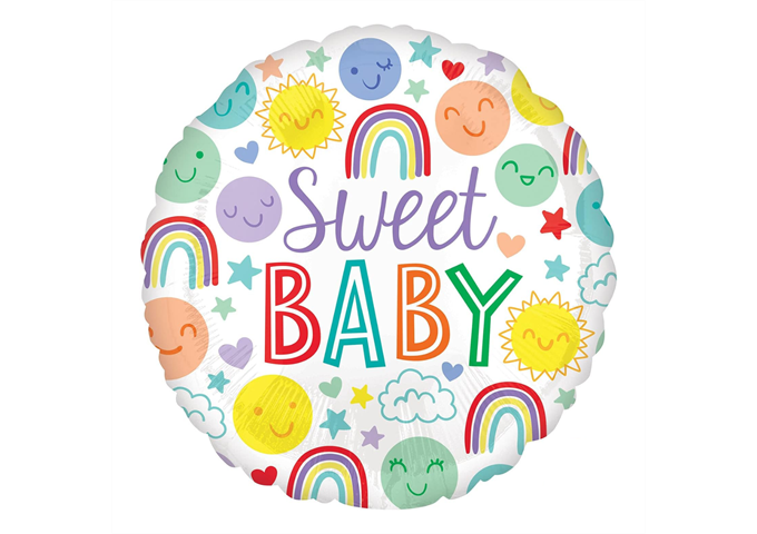 amscan Folienballon Sweet Baby