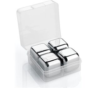 CILIO Kühlwürfel STEEL 4er-Set