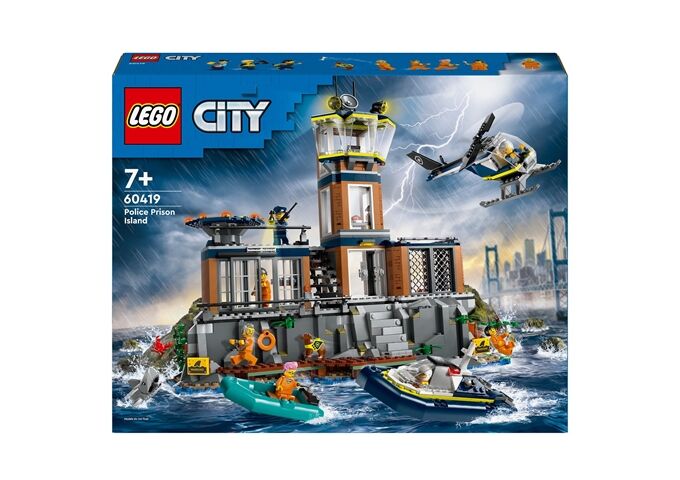 LEGO® City Polizeistation auf der Gefängn