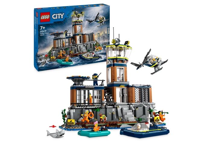 LEGO® City Polizeistation auf der Gefängn