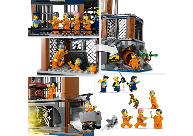 LEGO® City Polizeistation auf der Gefängn