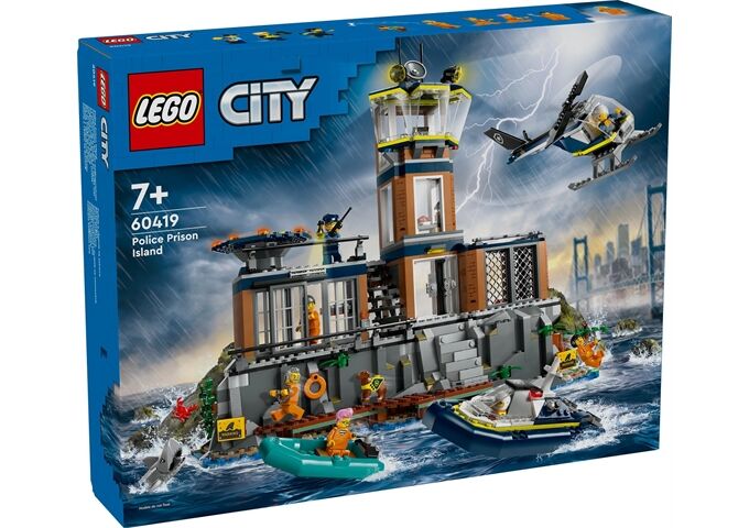 LEGO® City Polizeistation auf der Gefängn