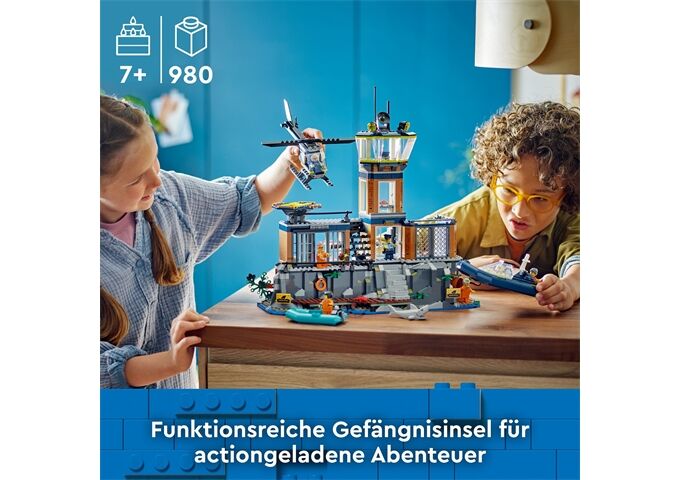 LEGO® City Polizeistation auf der Gefängn