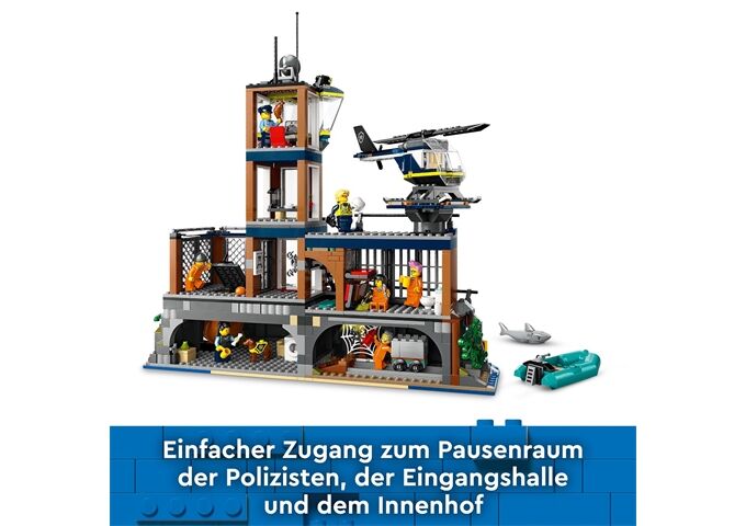 LEGO® City Polizeistation auf der Gefängn