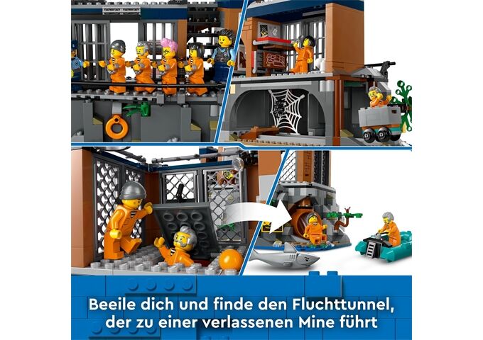 LEGO® City Polizeistation auf der Gefängn