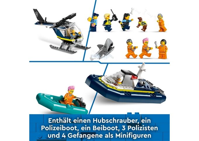 LEGO® City Polizeistation auf der Gefängn