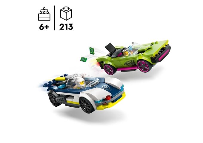 LEGO® City Verfolgungsjagd mit Polizeiaut