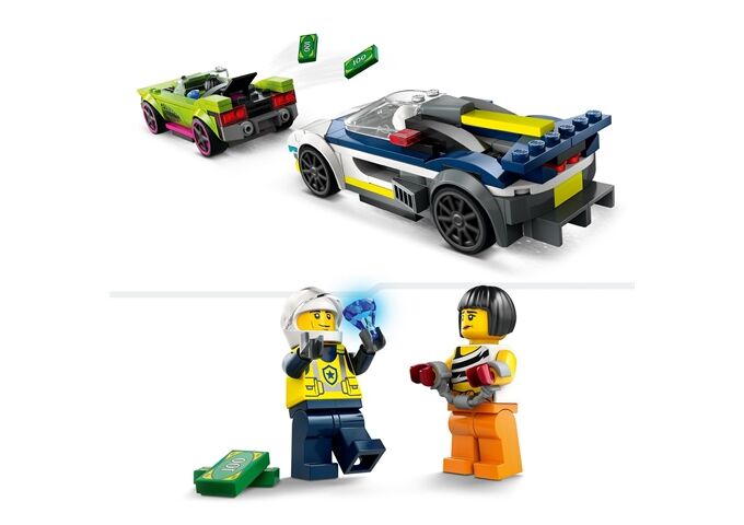 LEGO® City Verfolgungsjagd mit Polizeiaut