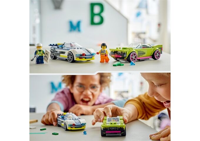 LEGO® City Verfolgungsjagd mit Polizeiaut
