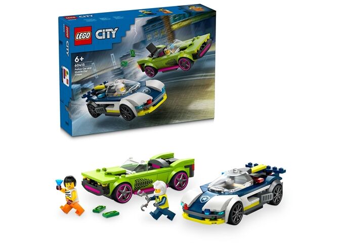 LEGO® City Verfolgungsjagd mit Polizeiaut