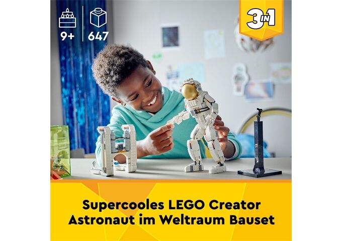 LEGO® Creator Astronaut im Weltraum