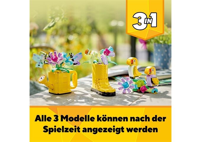 LEGO® Creator Gießkanne mit Blumen