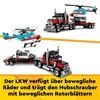 LEGO® Creator Tieflader mit Hubschrauber