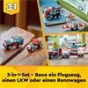 LEGO® Creator Tieflader mit Hubschrauber
