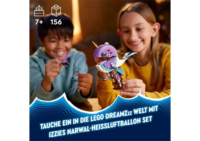 LEGO® Dreamzzz Izzies Narwal-Heißluftball