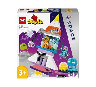 LEGO® Duplo 3-in-1-Spaceshuttle für viele