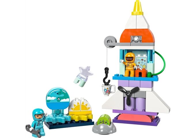 LEGO® Duplo 3-in-1-Spaceshuttle für viele
