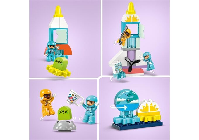 LEGO® Duplo 3-in-1-Spaceshuttle für viele
