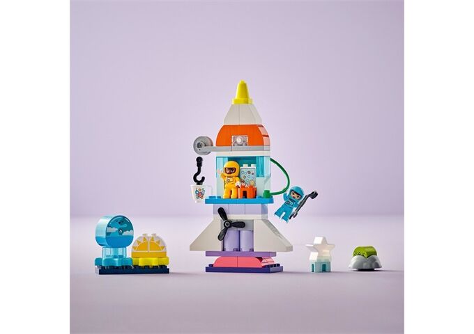 LEGO® Duplo 3-in-1-Spaceshuttle für viele