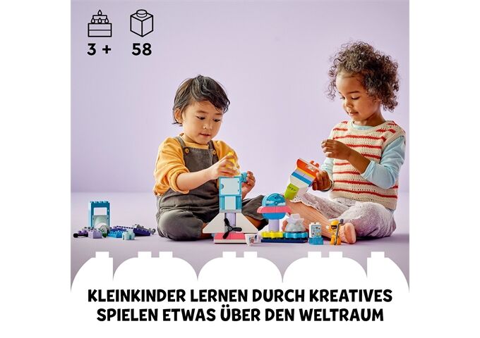 LEGO® Duplo 3-in-1-Spaceshuttle für viele