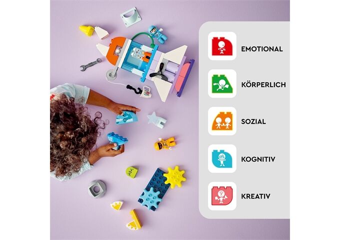 LEGO® Duplo 3-in-1-Spaceshuttle für viele