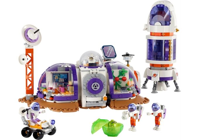 LEGO® Friends Mars-Raumbasis mit Rakete