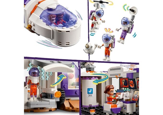LEGO® Friends Mars-Raumbasis mit Rakete
