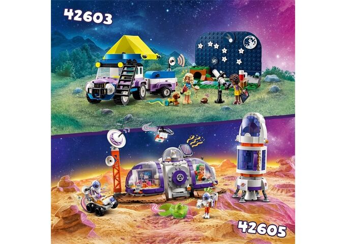 LEGO® Friends Mars-Raumbasis mit Rakete