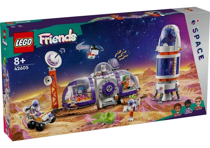 LEGO® Friends Mars-Raumbasis mit Rakete