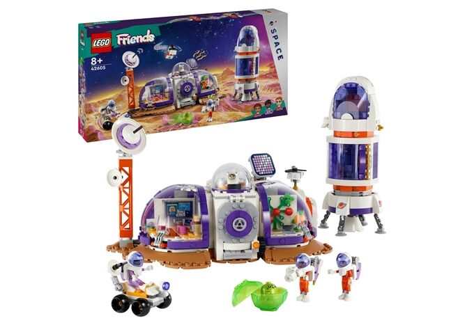 LEGO® Friends Mars-Raumbasis mit Rakete