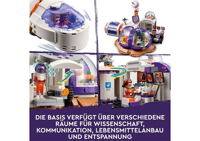 LEGO® Friends Mars-Raumbasis mit Rakete