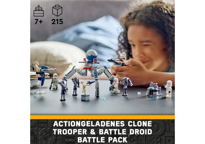 LEGO® LEGO StarWars Clone Trooper™ & Battle Droi