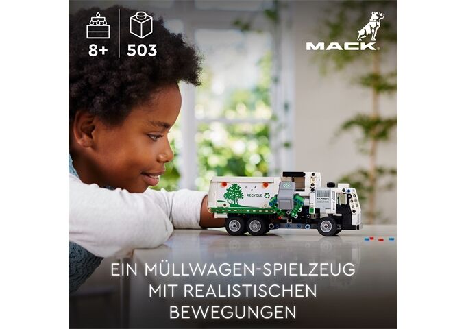 LEGO® Mack® LR Electric Müllwagen